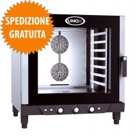 Forno Elettrico Gastronomia CHEFLUX™ a Convezione-Umidità Manuale 7 Teglie GN 1/1