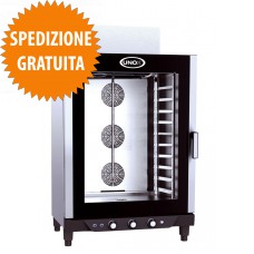 Forno a Gas Pasticceria BAKERLUX™ a Convezione-Umidità Manuale 10 Teglie cm 60x40